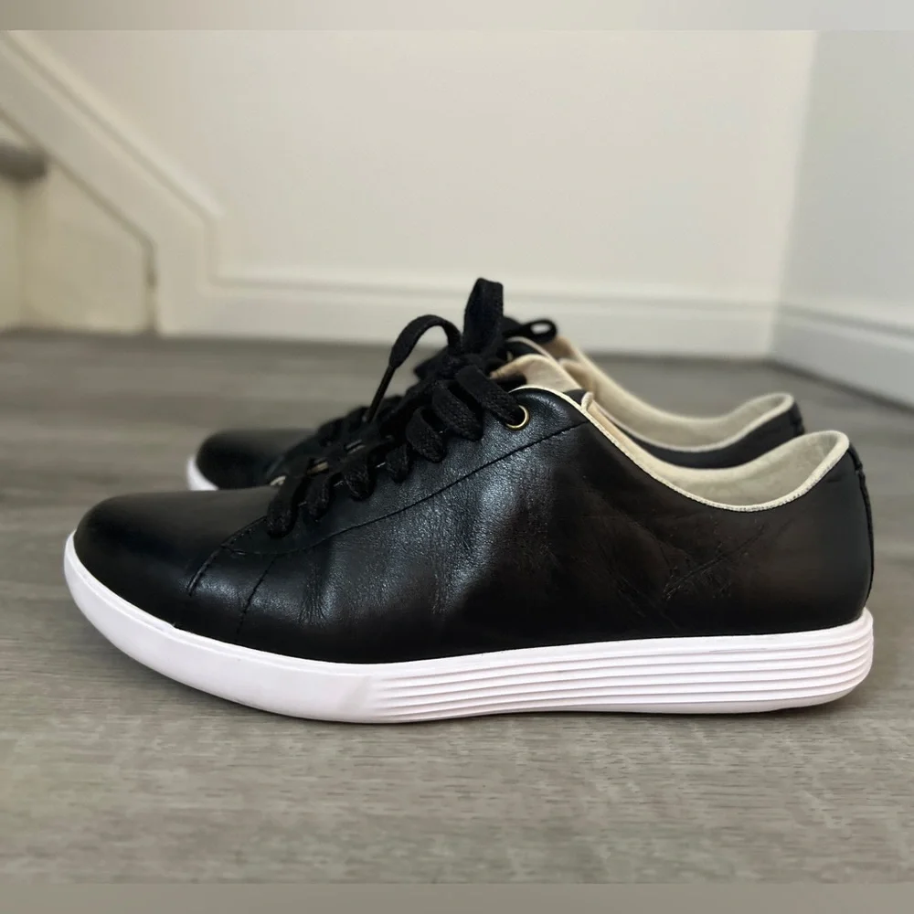 Women’s Black Cole Haan Grand Crosscourt II Sneakers, Women 8, Sezane Jack - Picture 7 of 9